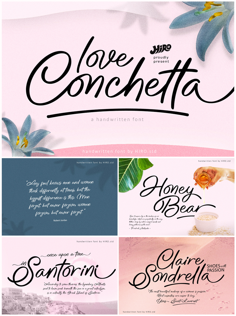 Love Conchetta Font
