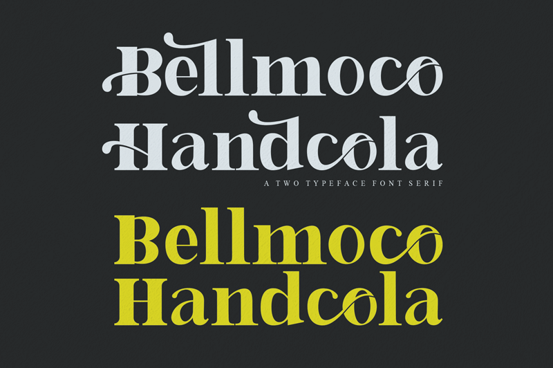 Bellmoco Handcola Font