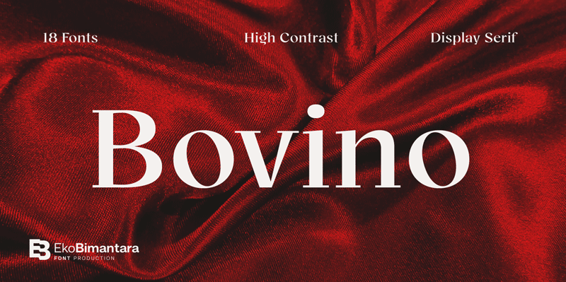 Bovino Font