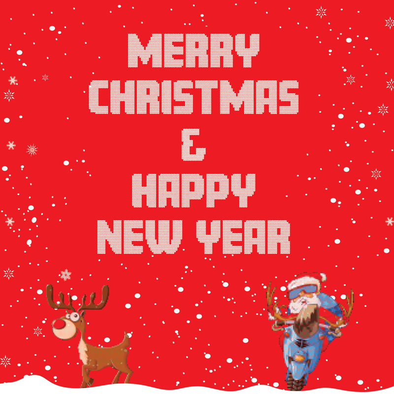 Christmas Knitted Font