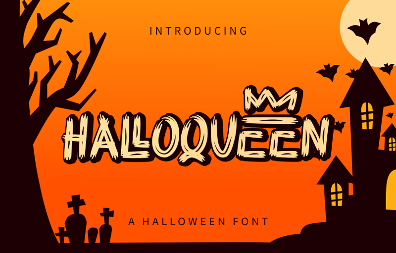 Halloqueen Font