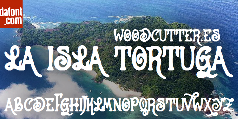 La Isla Tortuga Font