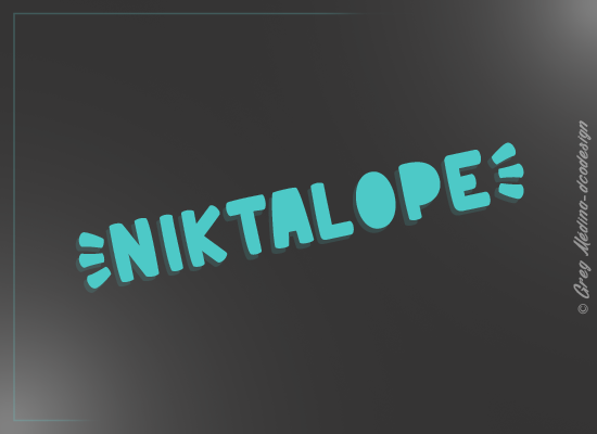 Niktalope Font