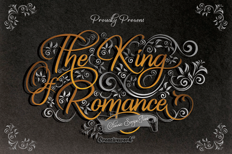 The King Of Romance Font