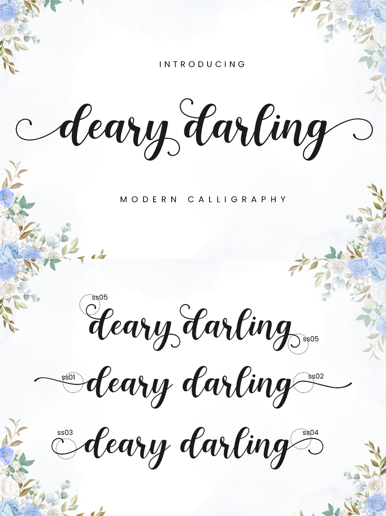 Deary Darling Font