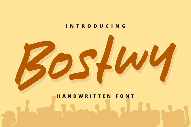 Bostwy Font