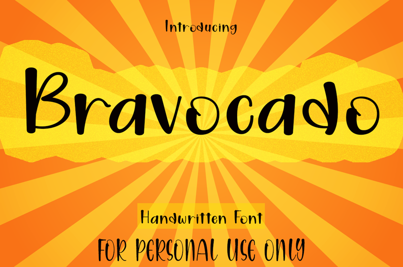 Bravocado Font