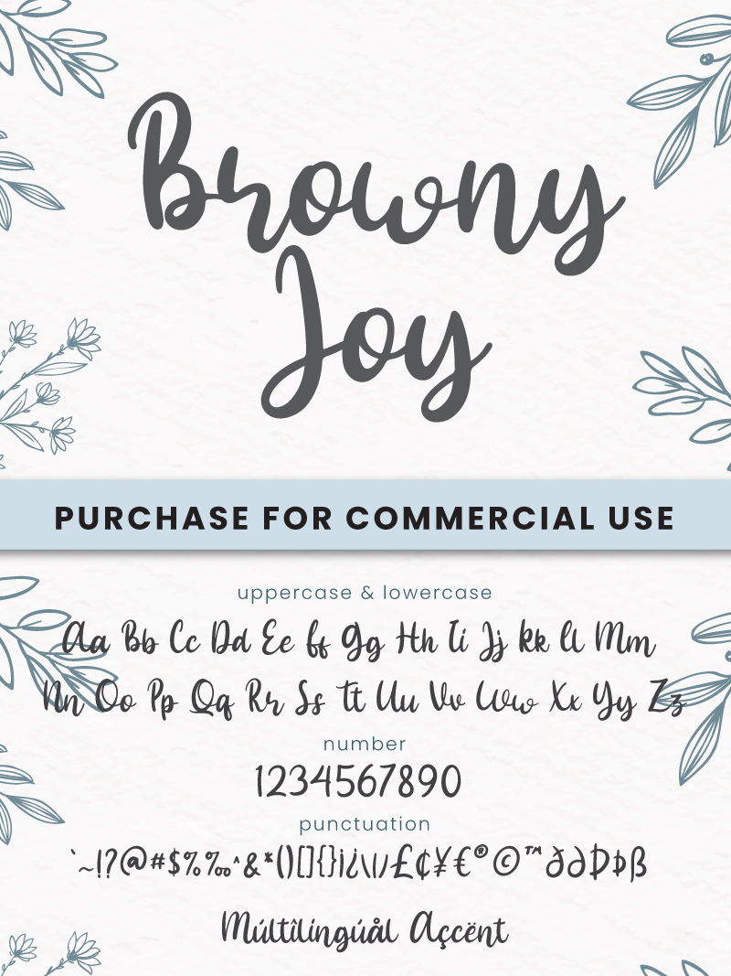 Browny Joy Font