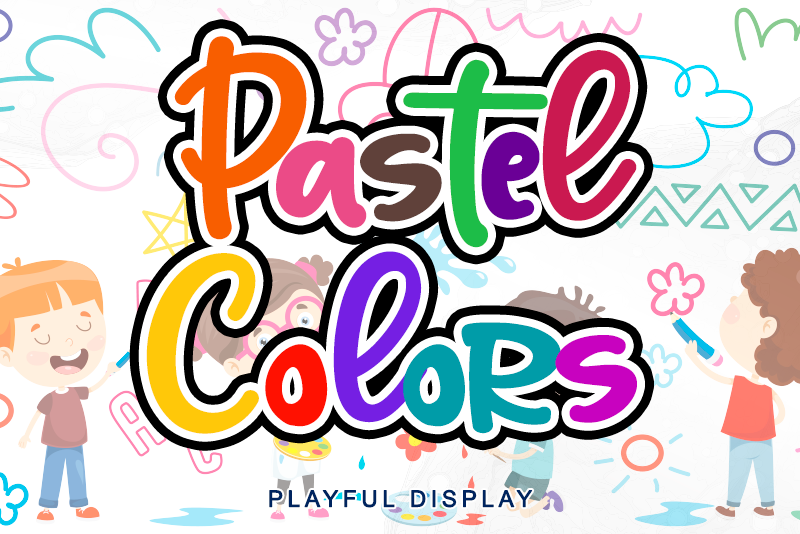 Pastel Colors Font