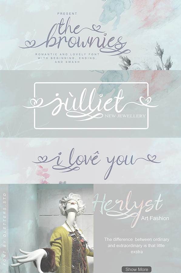 The Brownies Font