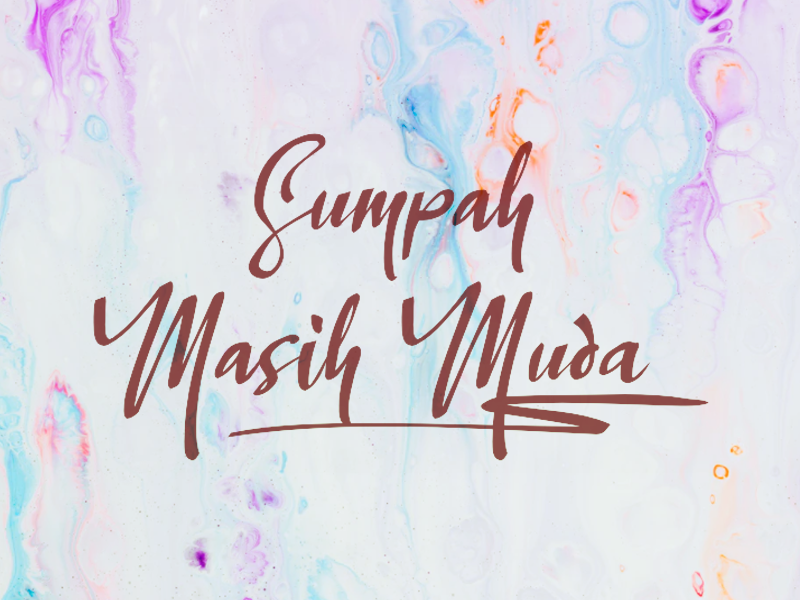 a Sumpah Masih Muda Font