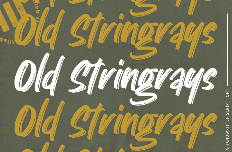 Old Stringrays Font