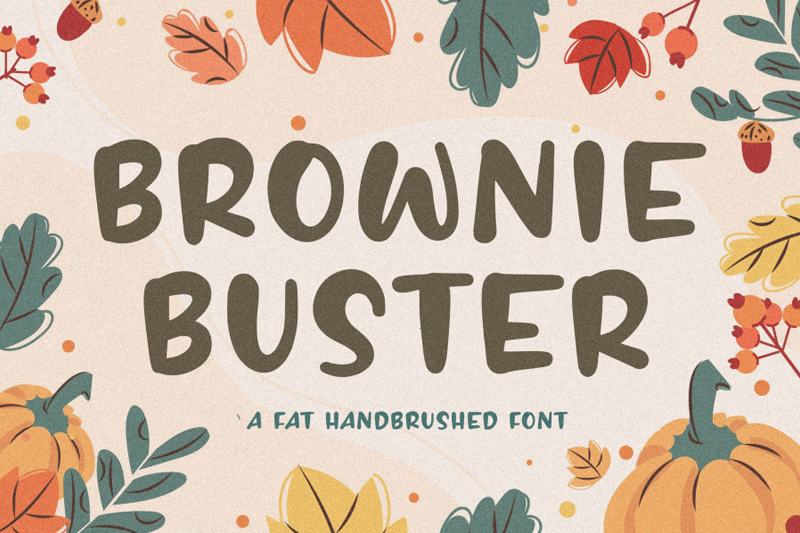 Brownie Buster Font