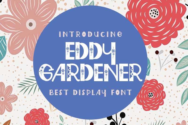 Eddy Gardener Font