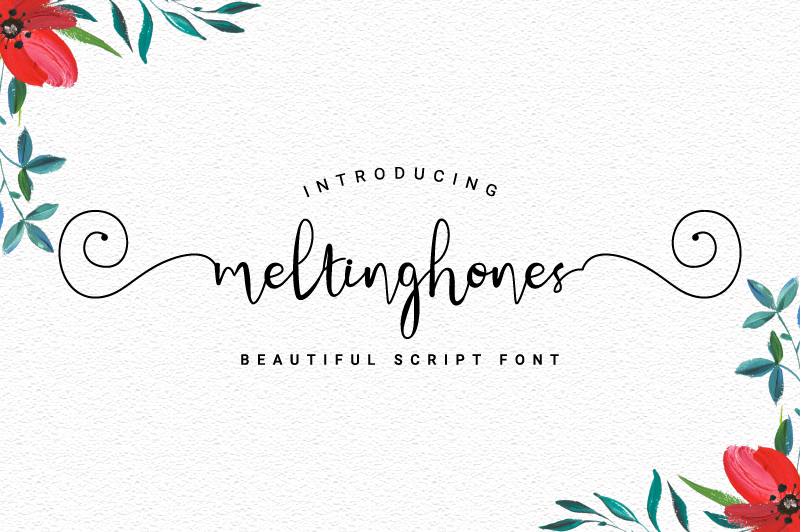 Meltinghones Font