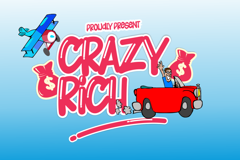 Crazy Rich Font