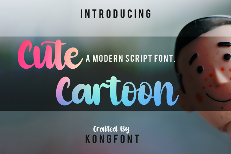Cute Cartoon Font