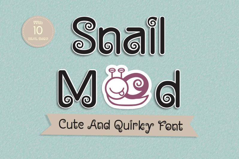 Snail Mood Font