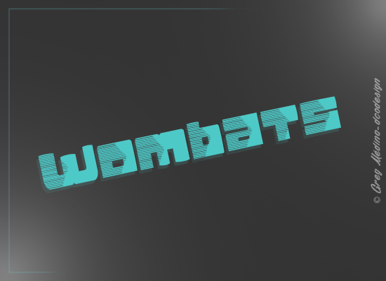 Wombats Font