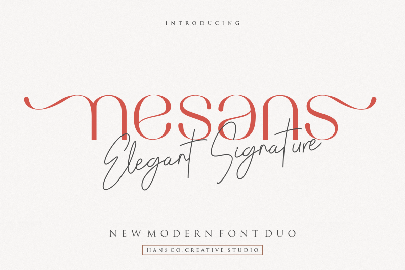 Nesans Font