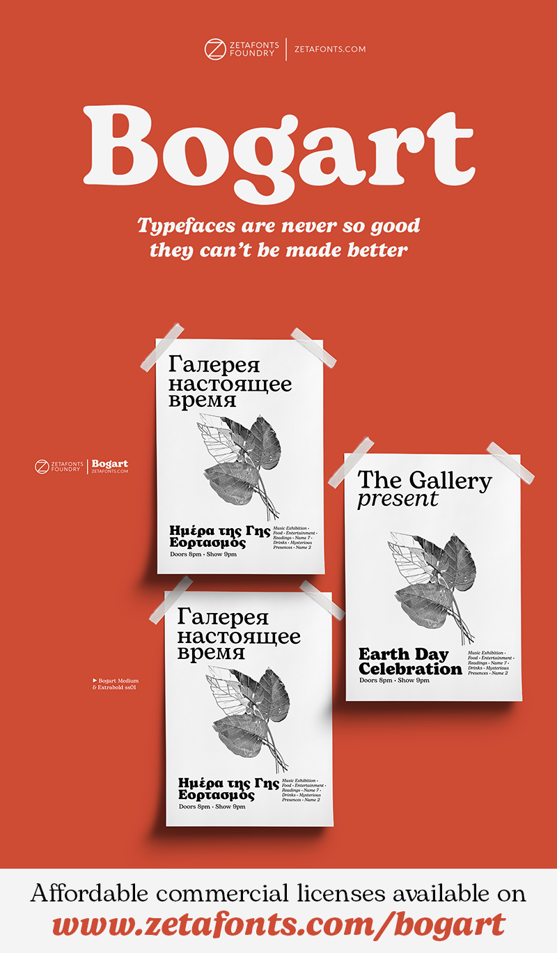 Bogart Font