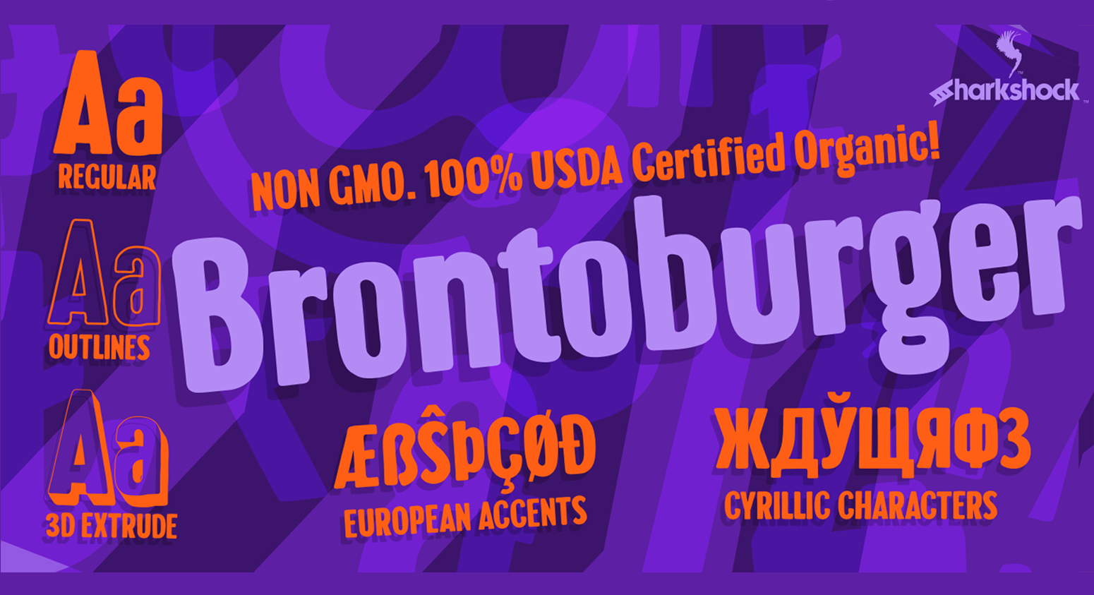 Brontoburger Font