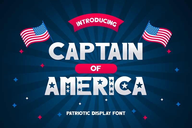 Captain Of America Font