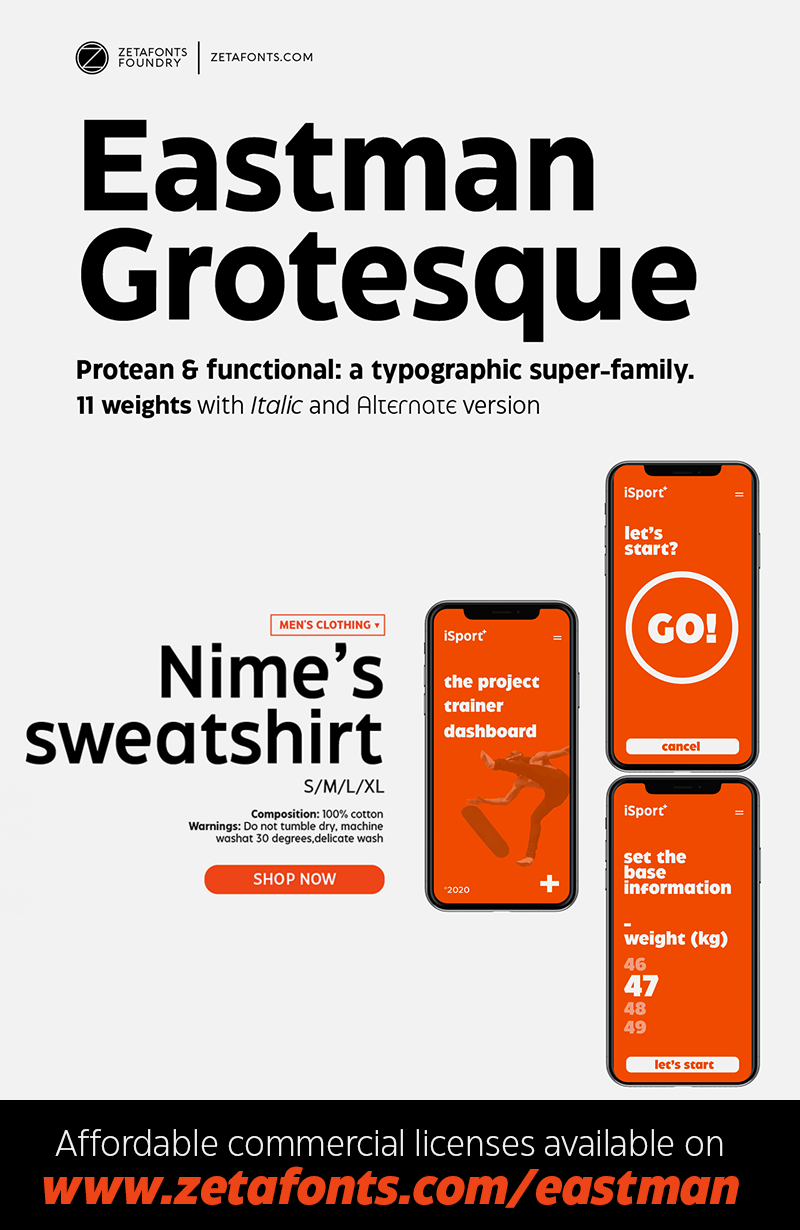 Eastman Grotesque Font