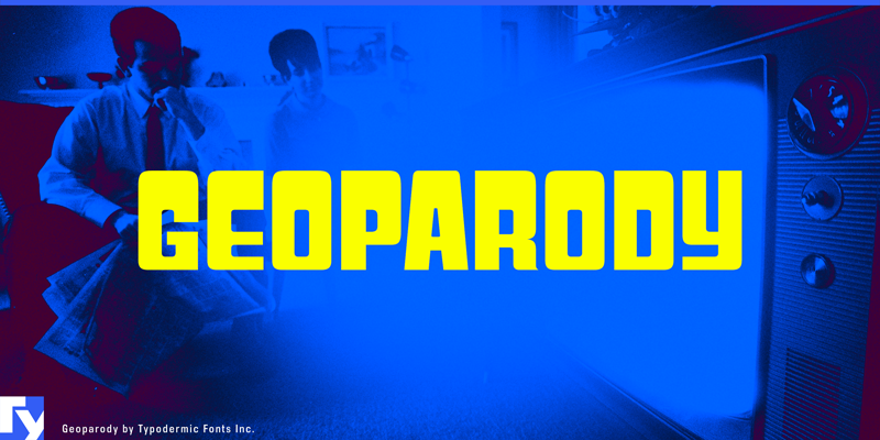 Geoparody Font