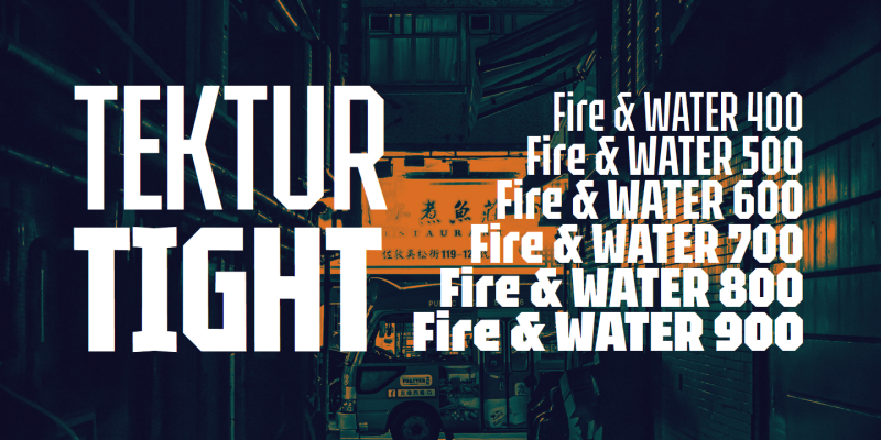 Tektur Tight Font