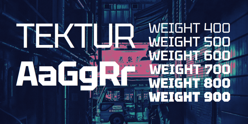Tektur Font