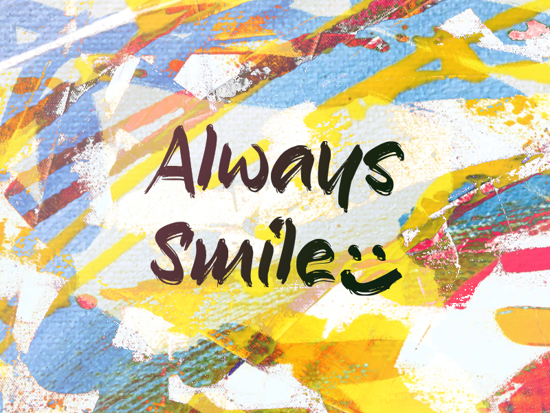 a Always Smile Font