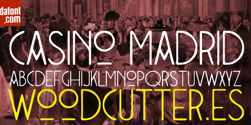Casino Madrid Font