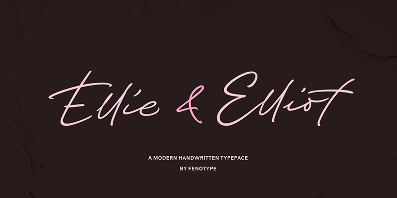 Ellie Script Font