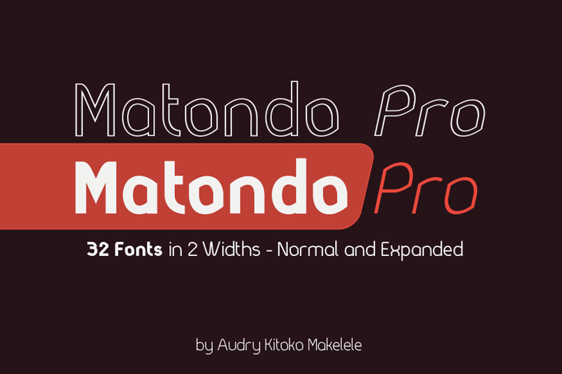 Matondo Pro Font