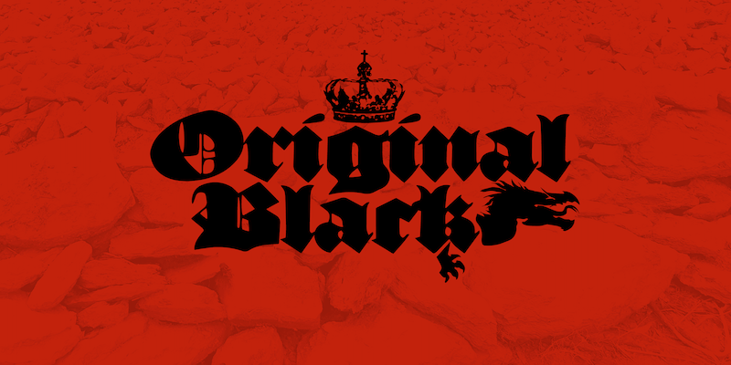 Original Black Font