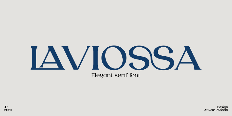 Laviossa Font