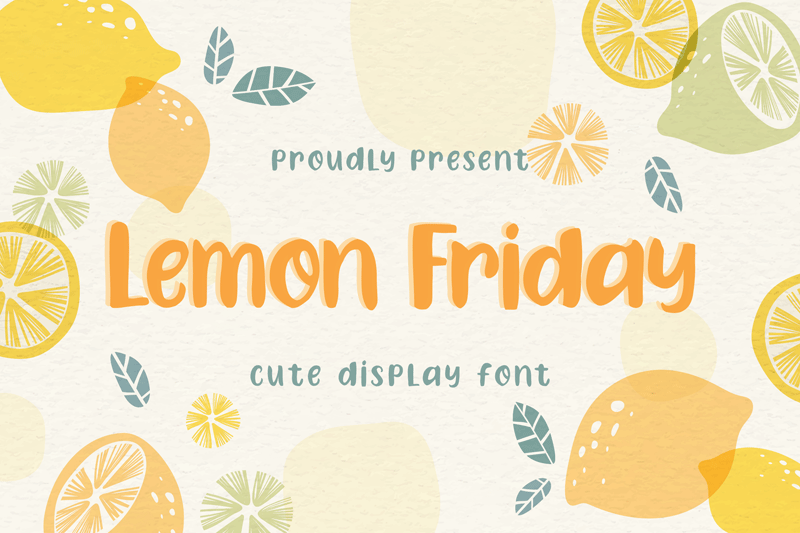 Lemon Friday Font