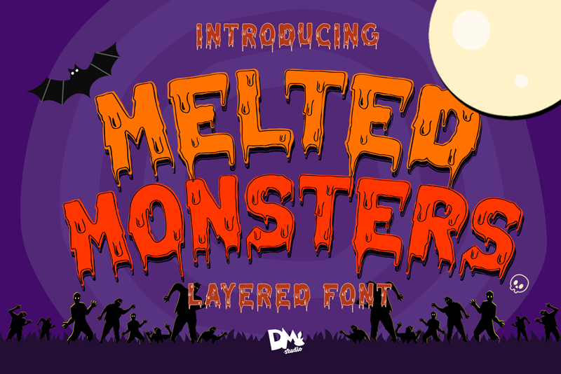 Melted Monster Font
