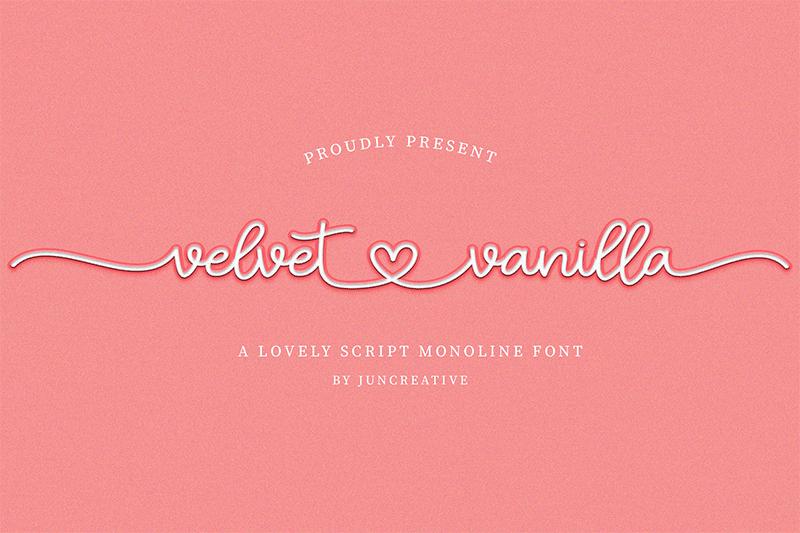Velvet Vanilla Font
