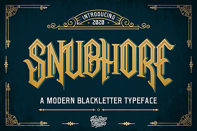 Snubhore Font