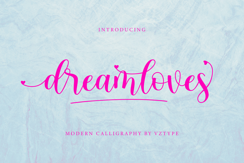 Dreamloves Font