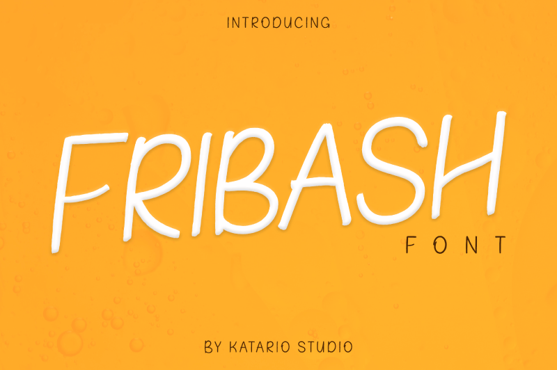 Fribash Font
