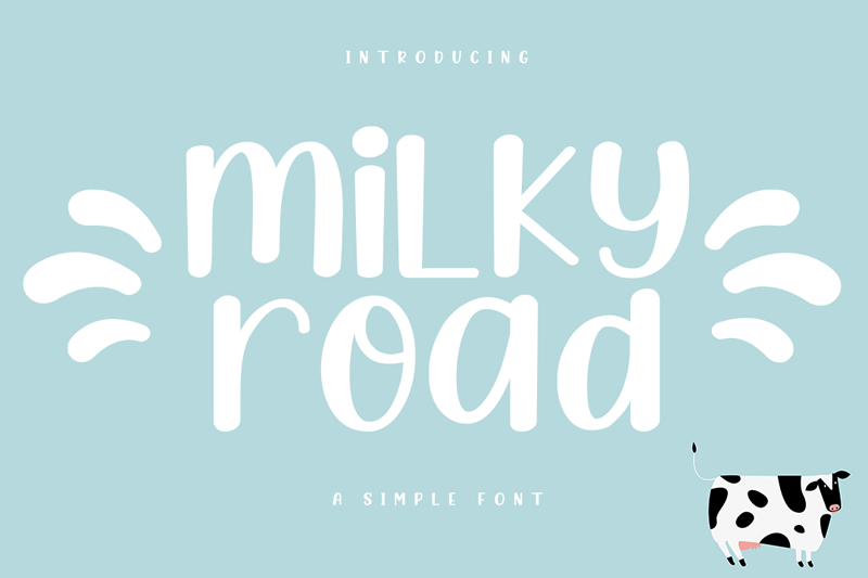 Milky Road Font