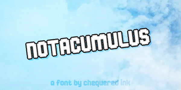 Notacumulus Font