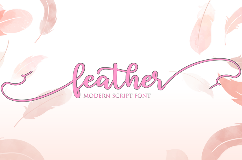 Feather Font