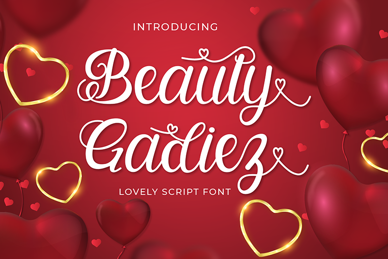 Beauty Gadiez Font