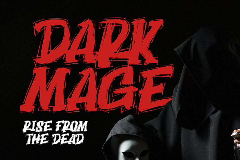 Dark Mage Font