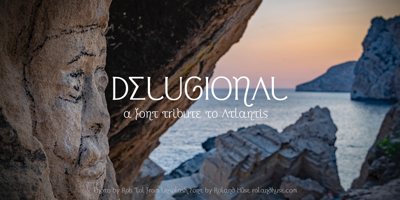 Delugional Font