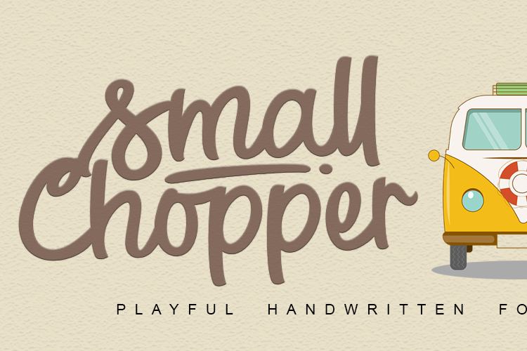 Small Chopper Font